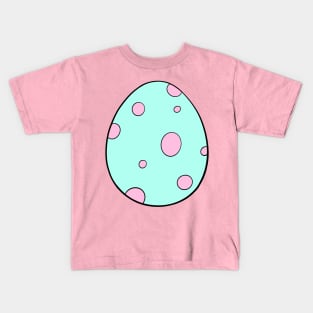 Spotted Easter Egg Kids T-Shirt